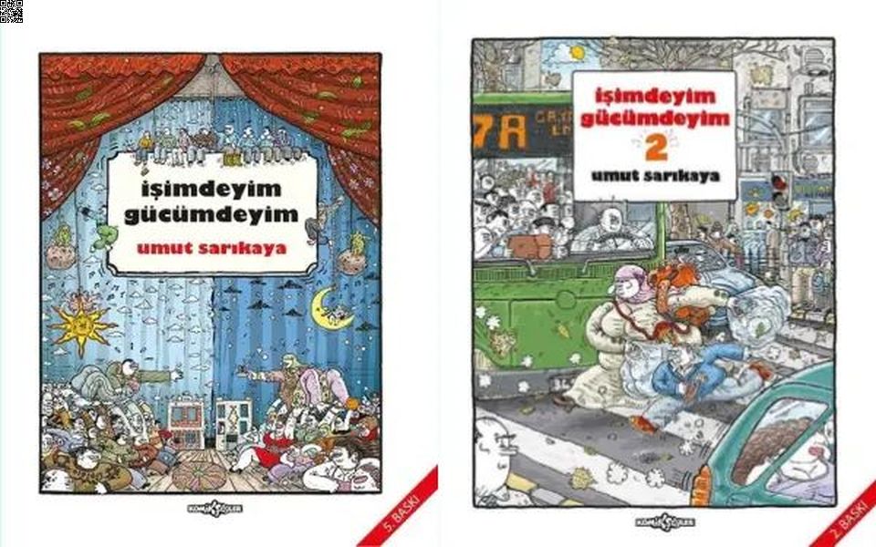 İşimdeyim Gücümdeyim SET (2 Kitap) | Komikşeyler - Özel Ürünler | Umut Sarıkaya | | | | | 2974021400102
