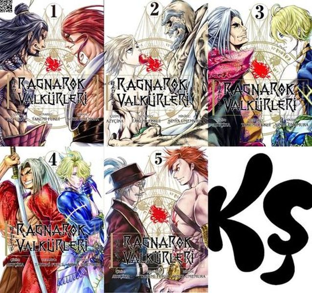 Ragnarok Valkürleri SET (5 Kitap) | Komikşeyler - Özel Ürünler | Takeo Ono | | | | | 2974021400164