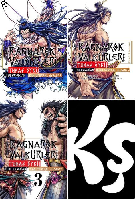 Ragnarok Valkürleri - Lü Bu SET (3 Kitap) | Komikşeyler - Özel Ürünler | Takeo Ono | | | | | 2974021400171