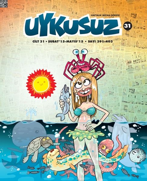 Uykusuz Dergisi Cilt 31 Şubat15-Mayıs15 Sayı 391-403 | Mürekkep Basın Yayın | Kolektif | | | | | 9771307761314
