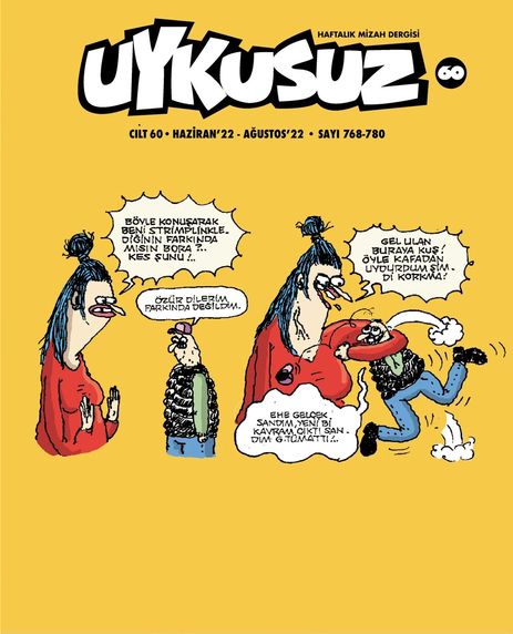 Uykusuz Dergisi Cilt 60 Haziran'22-Ağustos'22-Sayı 768-780 | Mürekkep Basın Yayın | Kolektif | | | | | 97713077615604