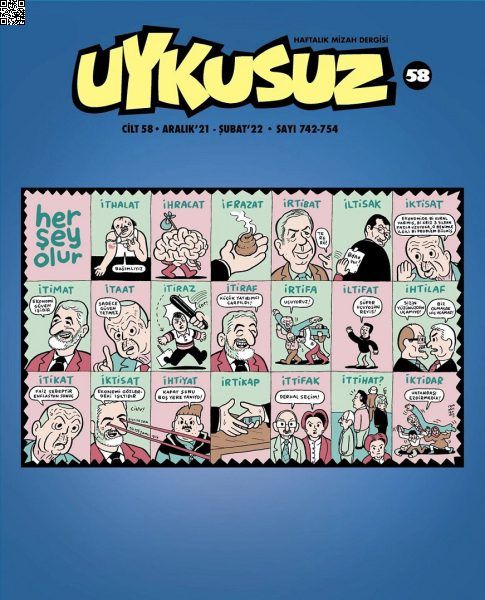 Uykusuz Dergisi Cilt 58 - Aralık'21 Şubat'22 - 742-754 | Mürekkep Basın Yayın | Kolektif | | | | | 9771307761581