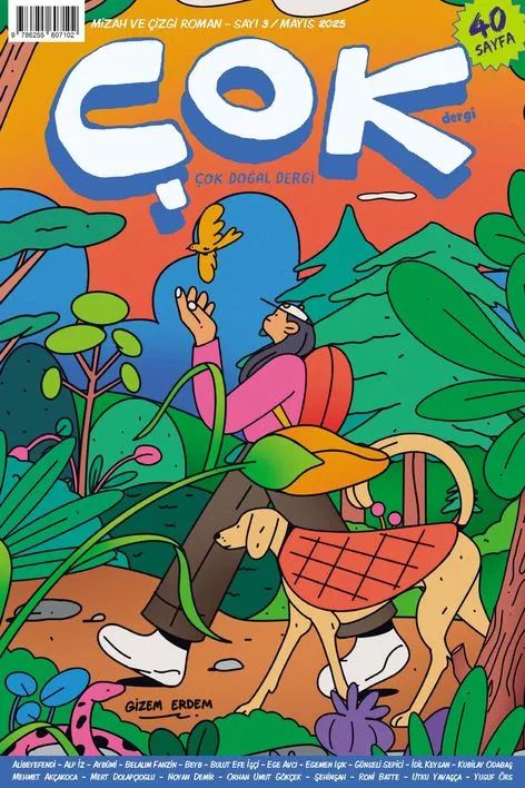 Çok Dergi 03 - Doğal Dergi - Mayıs 2025 | KomikŞeyler | Kolektif | | | | | 9786255607102